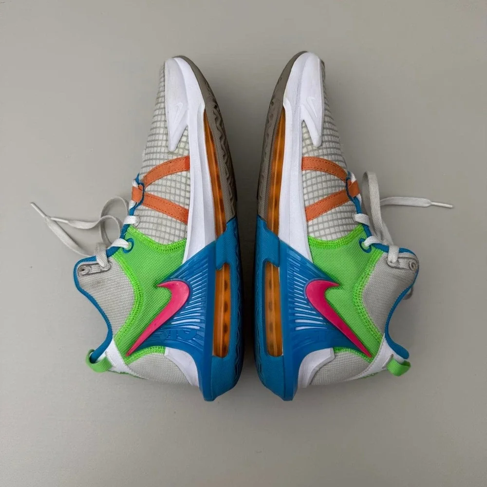 Nike LeBron Witness 7 'Grey Fog Multi-Color' Size 9.5